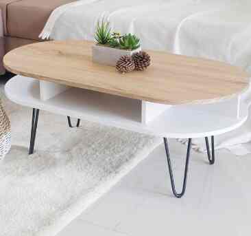 KINGDOM PANEL COFFEE TABLE / MEJA KOPI / LAPTOP / MINIMALIS