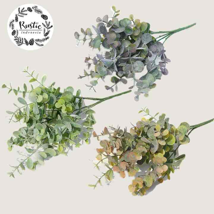 1 Tangkai Daun EUCALYPTUS Artificial