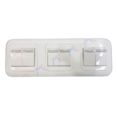 Saklar Triple 3 Gang
