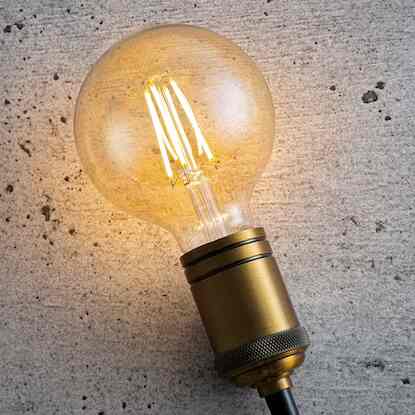 LEDフィラメント電球(E26口金 60W相当 LEE-G95U 60)