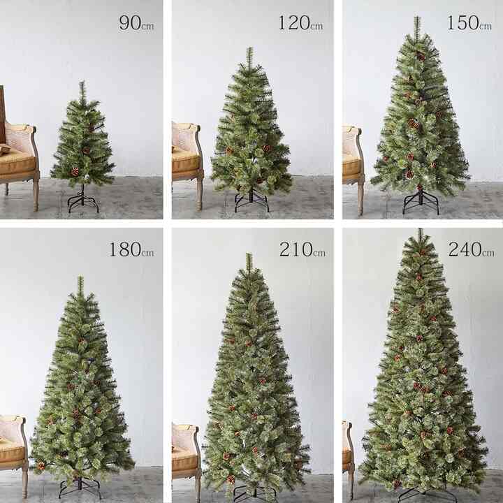 アルザスツリー クリスマスツリー［6サイズ］