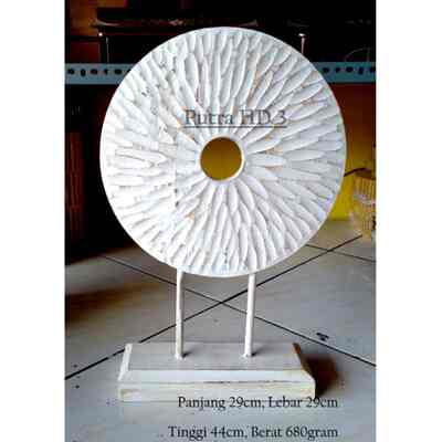 Dekorasi Matahari kayu