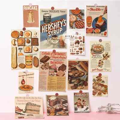 Properti foto vintage makanan