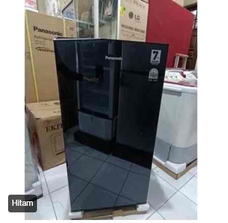 kulkas 1 pintu panasonic nr af171 spk 155 liter promo - Hitam