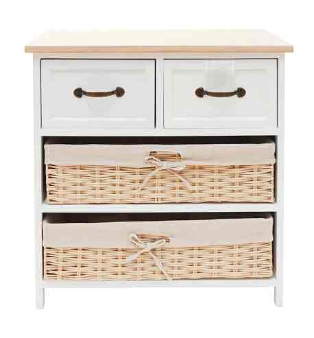 Cardiff laci penyimpanan 2 laci