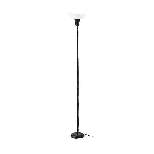 TÅGARP, Floor uplighter, black/white