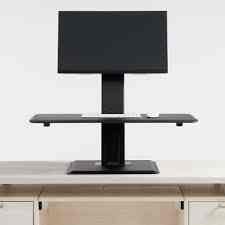 Humanscale ® Single Monitor Quickstand Eco Standing Desk Converter (2 colors)