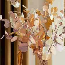 multi-color fake eucalyptus stems