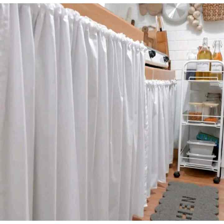 Gorden kolong dapur 100x70 cm