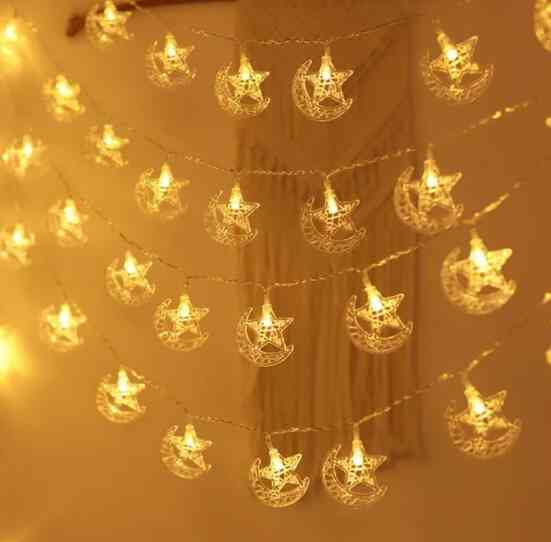 Lampu Bulan Bintang Dekorasi