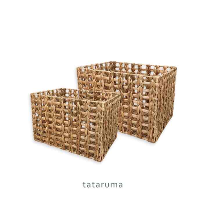 Kusu - Tempat Penyimpanan Keranjang Eceng Gondok