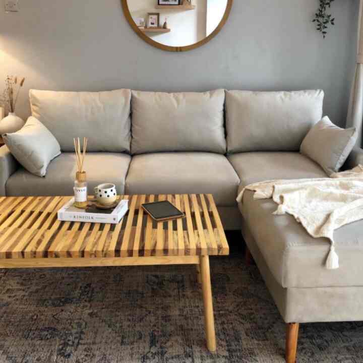 sofa minimalis retro japandi