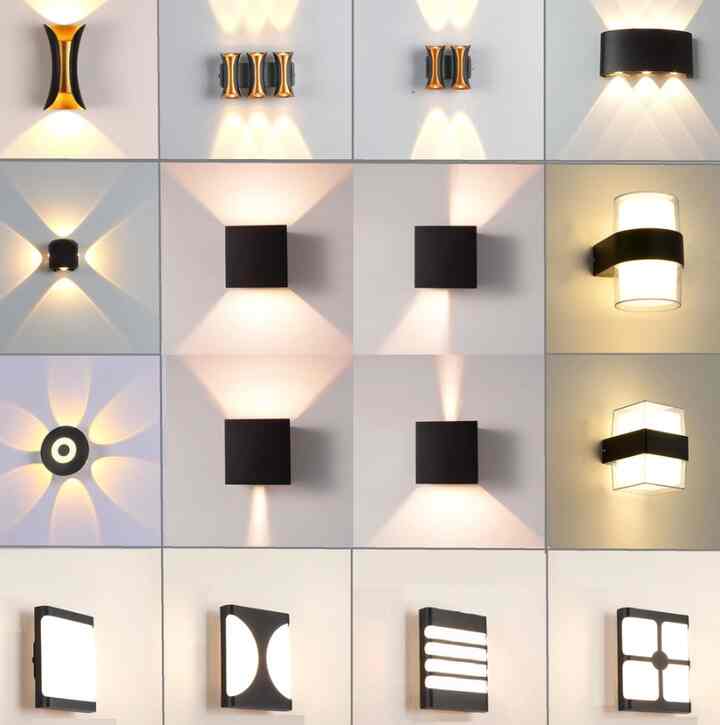 LAMPU DINDING MODERN OUTDOOR 