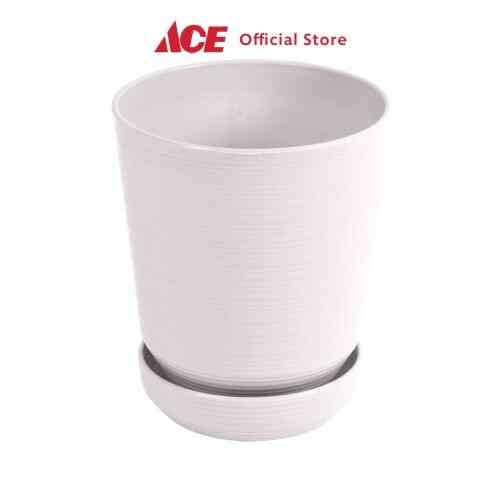 Clover Pot Tanaman dengan alas B135 - Krem