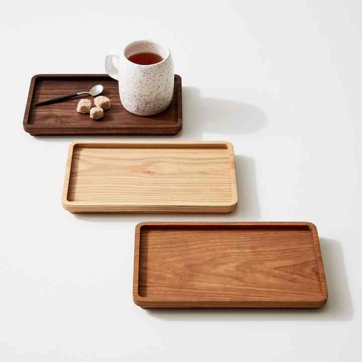 Holler Design Wood Coffee Tray (3 colors)
