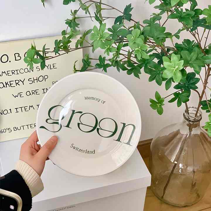 Memory of Green Plate