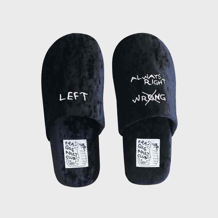 You are always right ホームシューズ スリッパ