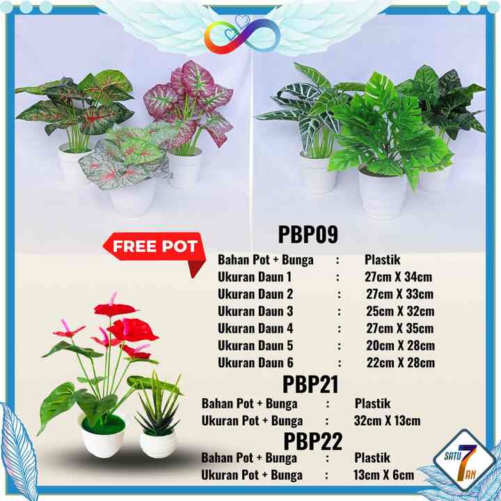 Tanaman Bunga Plastik