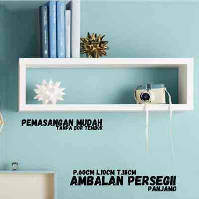 Rak Ambalan Persegi 60cm