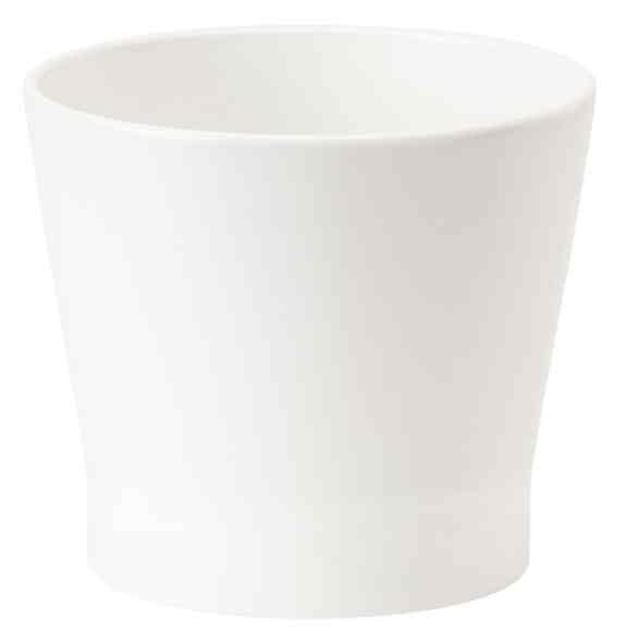 PAPAJA Plant pot, white, 12 cm