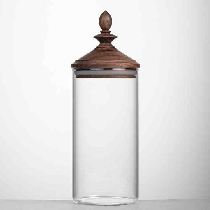 ガラスキャニスター スプーン付き