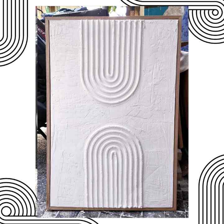 Hiasan Dinding Texture Art 40x60 CM