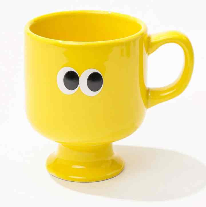 4 Colors | Big Eyes Ceramic Mug