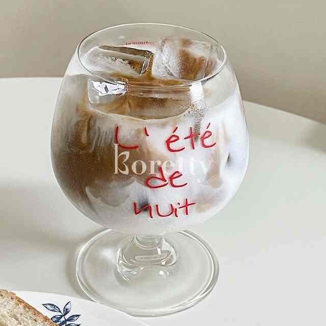 チャビーフランス文字ゴブレット