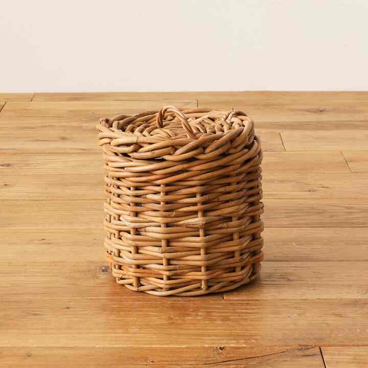 ふた付きラウンドバスケット AROROG [2サイズ]