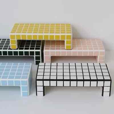 オーダーメイド セメントタイル収納