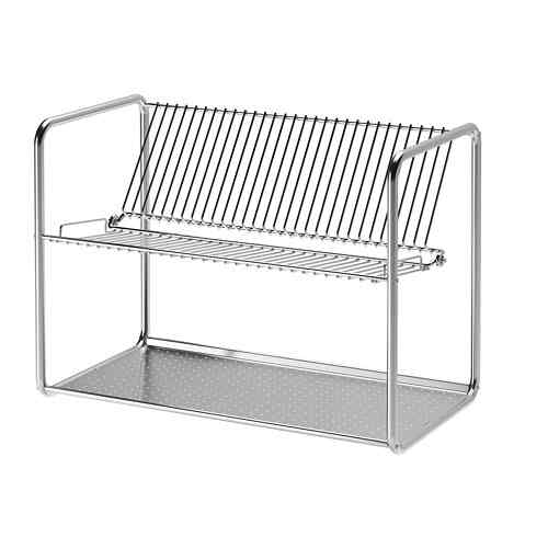 Ordning, Dish drainer, stainless steel, 50x27x36 cm