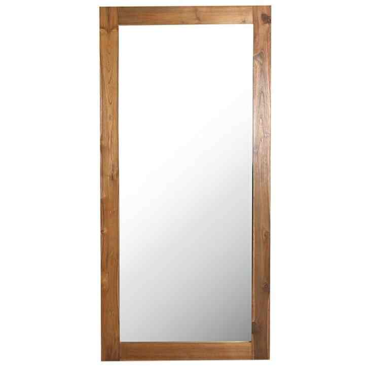 オールドチークミラー L