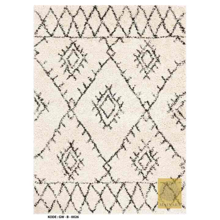 Karpet Motif Boho Japandi (GW-B-0026)