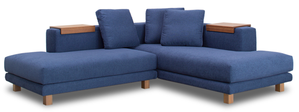 Decibel Standard 3人掛けカウチソファセット