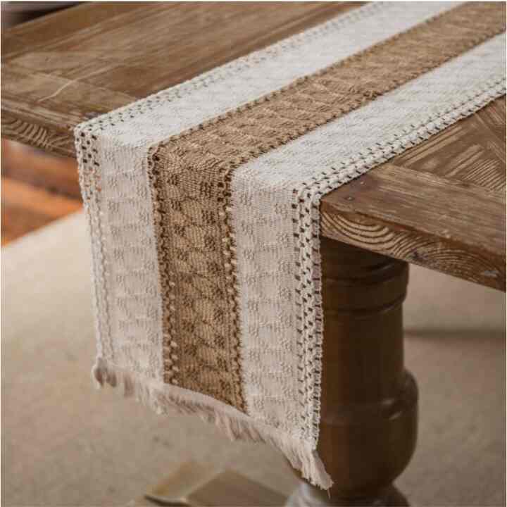 Table Runner Nordic - Cotton Thread