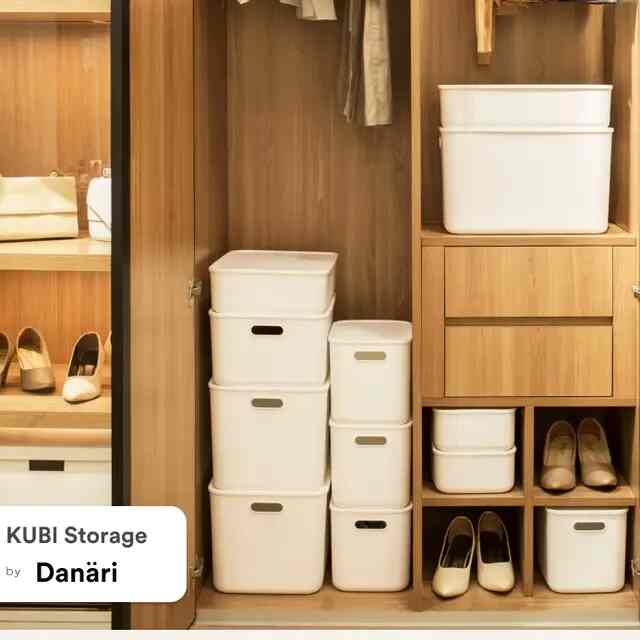 KUBI Tempat Penyimpanan 39.5x26.7x23.5 cm