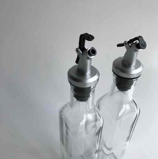 Botol Minyak Kaca Clear - Oil Glass Bottle
