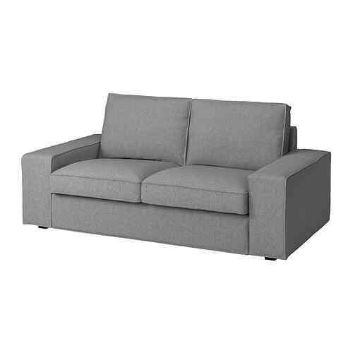 KIVIK 2-seat sofa, tibbleby beige/grey