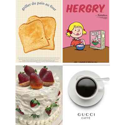 Food & beverage wall decoration