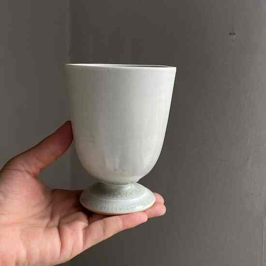 月光釉 ゴブレット 大 (A)