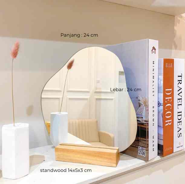 Cermin Aesthetic Irregular