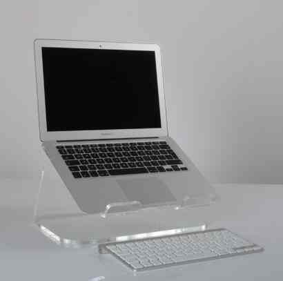 Stand laptop acrylic tebel 5mm