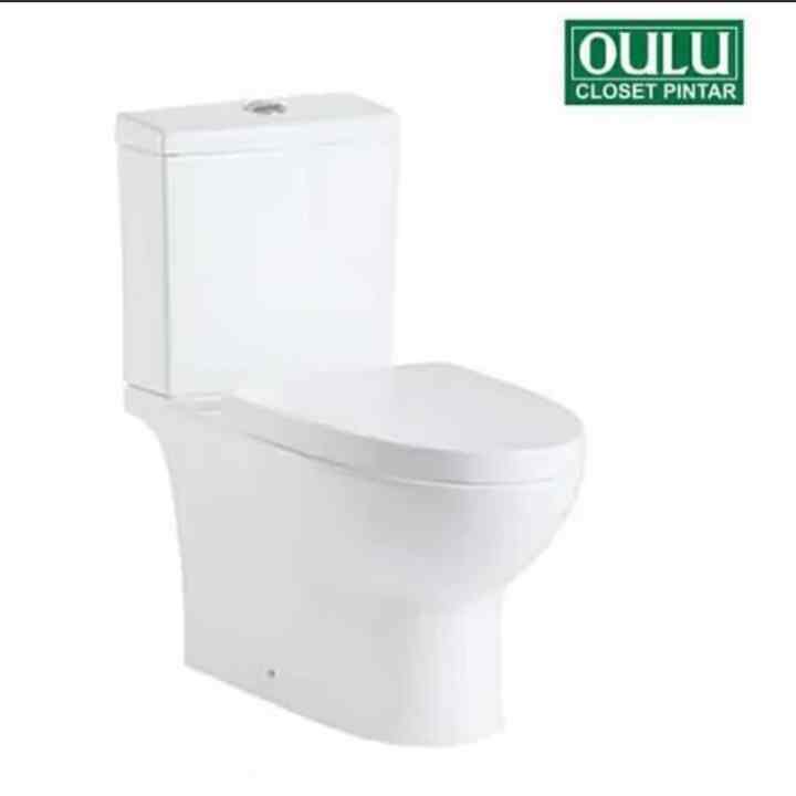 Kloset Duduk Dual Flush Soft Close - A323 Putih