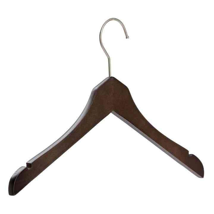 Hanger Kayu Wallnut Coklat