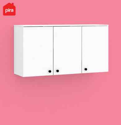 Adelia, KC WU121, Rak Dinding Dapur Gantung 3 Pintu