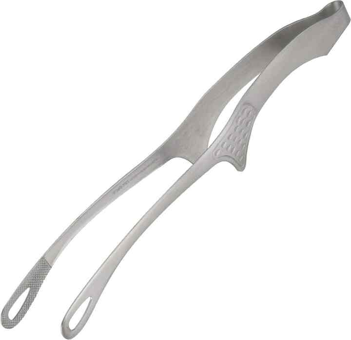 先端が浮いて汚れない スマートキッチントング