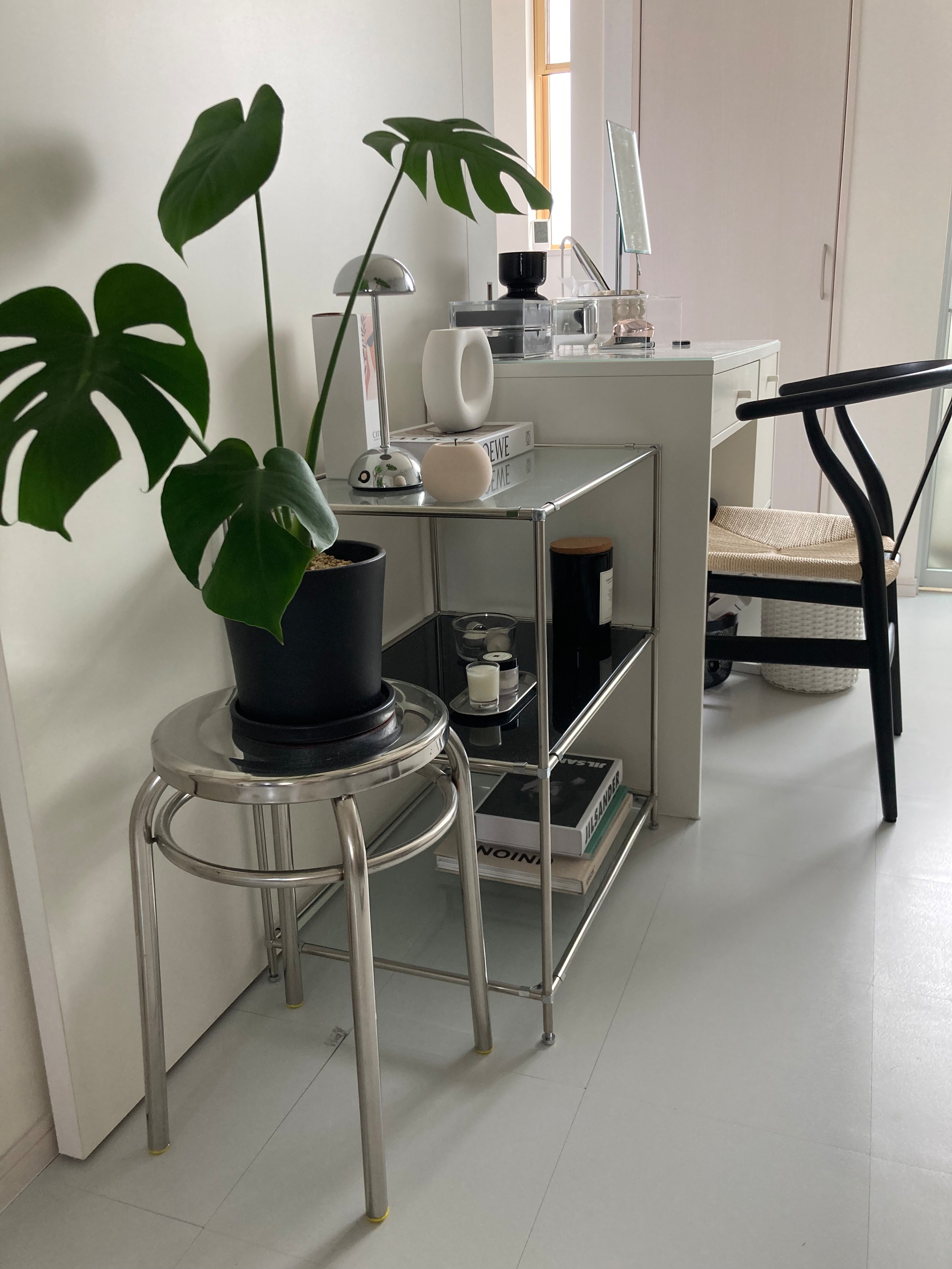 furnihunter Tool rack 001 GL half ガラスラック［8色］ | 棚