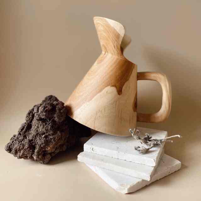 CERET 2.0 - Vase Kayu Jati