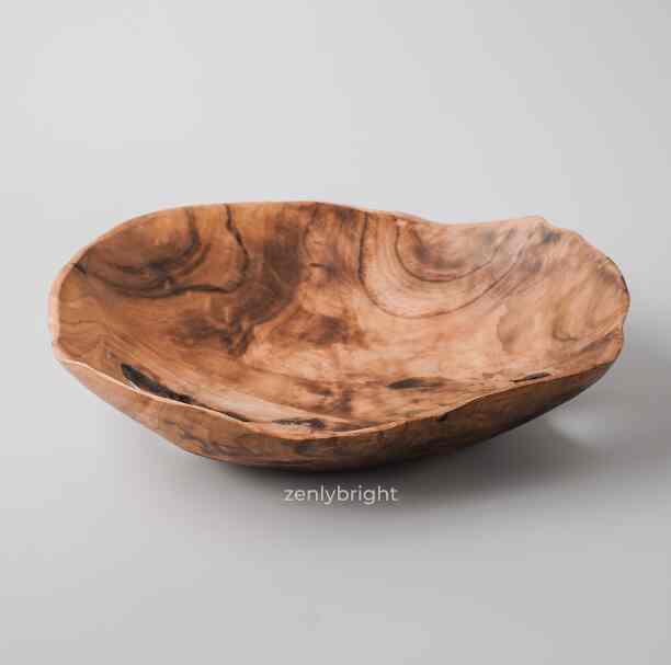 Tempat Buah Kayu Rustic 32cmx26cmx8cm