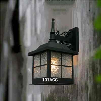 Lampu Dinding Teras 2577-W-BLK